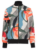 Steffanie Abstracte-Print Windbreaker Jacket